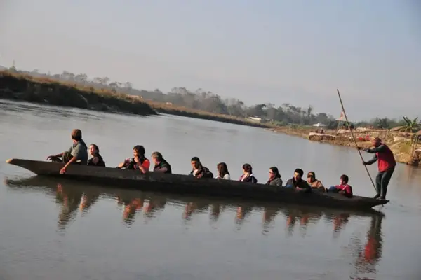 Canoe Ride on Rapti River